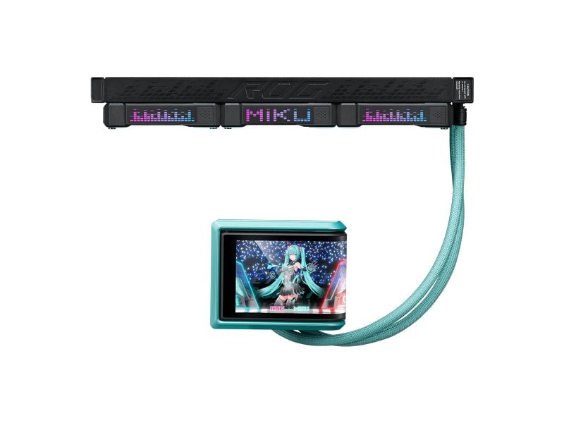 ASUS ROG Wasserkühlung ROG RYUO IV 360 ARGB Hatsune Miku Edition