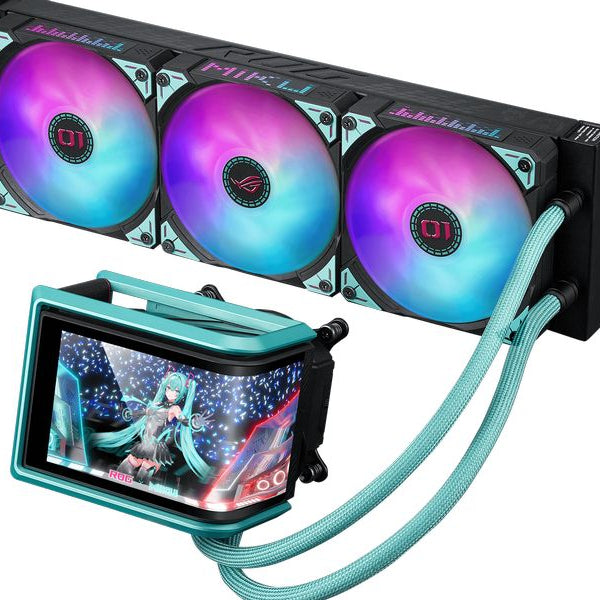 ASUS ROG Wasserkühlung ROG RYUO IV 360 ARGB Hatsune Miku Edition