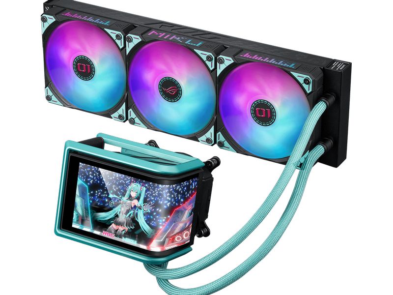 ASUS ROG Wasserkühlung ROG RYUO IV 360 ARGB Hatsune Miku Edition