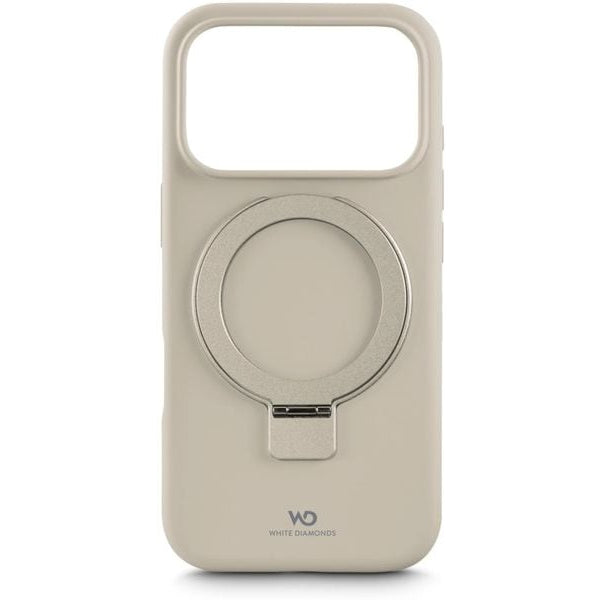 White Diamonds Back Cover Mag Urban Stand Case Sand für iPhone 17 Pro