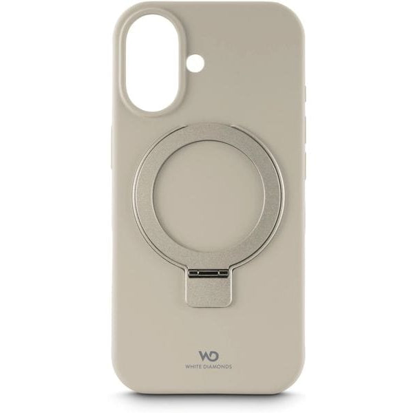 White Diamonds Back Cover Mag Urban Stand Case Sand für iPhone 17