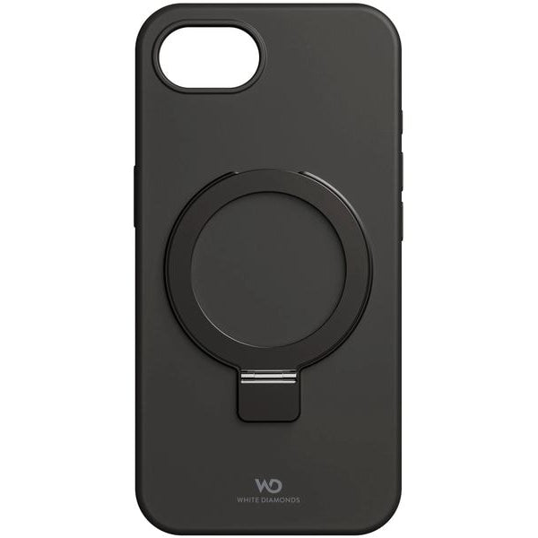 White Diamonds Back Cover Mag Urban Stand Case Schwarz für iPhone 16e