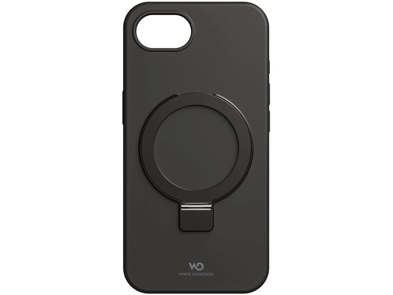 White Diamonds Back Cover Mag Urban Stand Case Schwarz für iPhone 16e