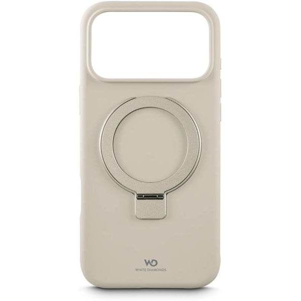 White Diamonds Back Cover Mag Urban Stand Case Sand für iPhone 17 Pro Max