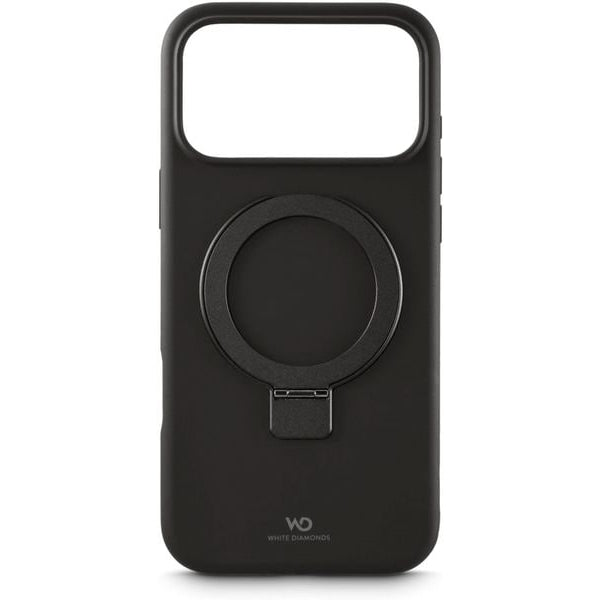 White Diamonds Back Cover Mag Urban Stand Schwarz für iPhone 17 Pro Max