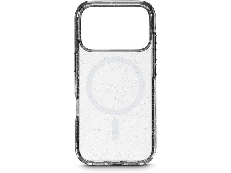White Diamonds Back Cover Mag Glitter Transparent für iPhone 17 Pro