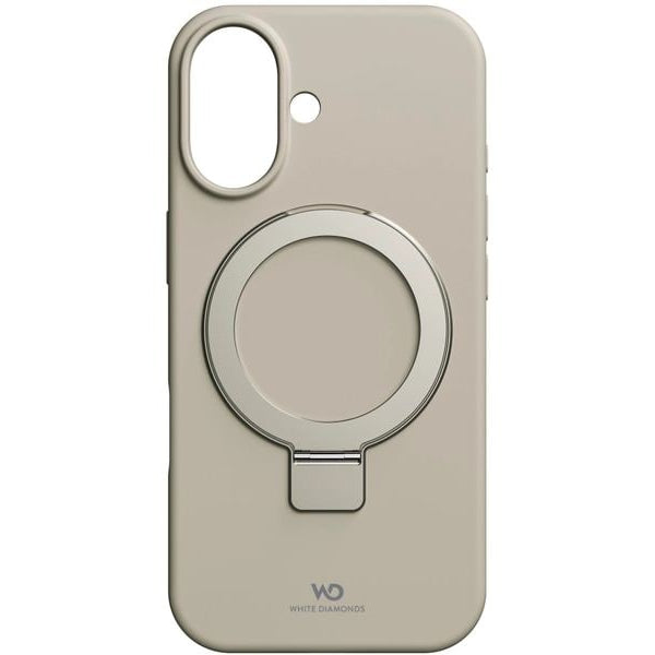 White Diamonds Back Cover Mag Urban Stand Case Sand für iPhone 17