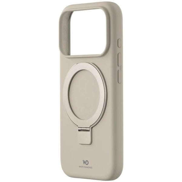 White Diamonds Back Cover Mag Urban Stand Case Sand für iPhone 17 Pro