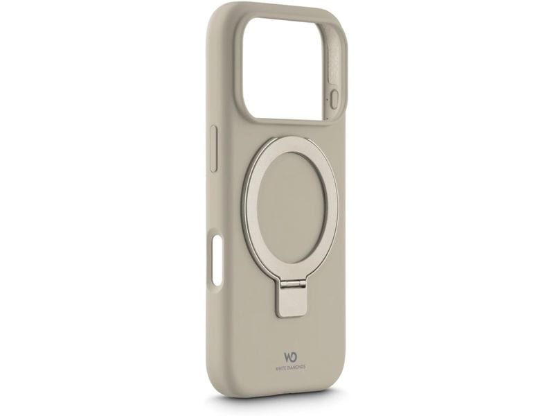 White Diamonds Back Cover Mag Urban Stand Case Sand für iPhone 17 Pro