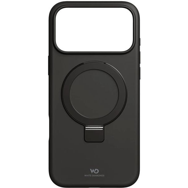 White Diamonds Back Cover Mag Urban Stand Schwarz für iPhone 17 Pro Max