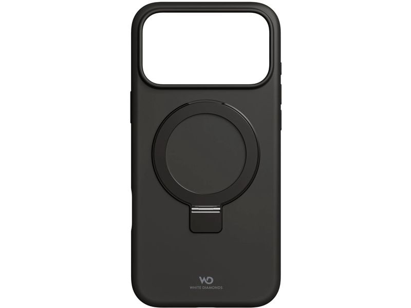 White Diamonds Back Cover Mag Urban Stand Schwarz für iPhone 17 Pro Max