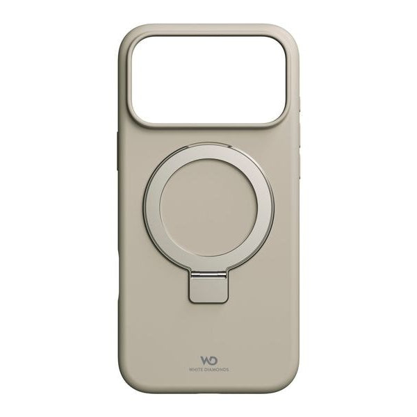 White Diamonds Back Cover Mag Urban Stand Case Sand für iPhone 17 Pro Max