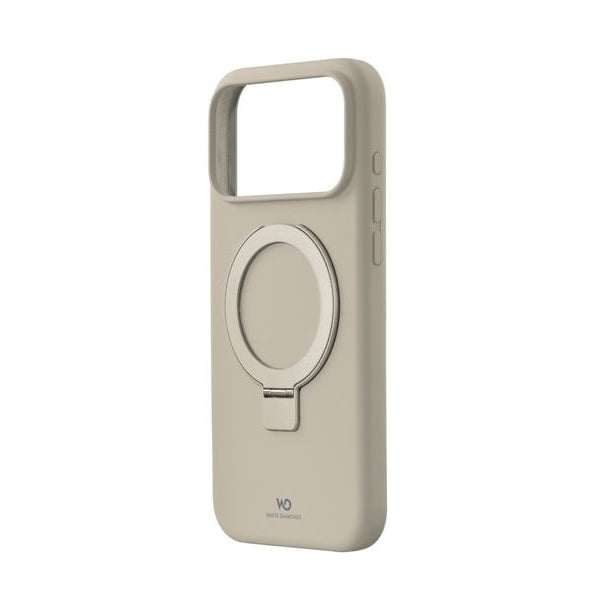 White Diamonds Back Cover Mag Urban Stand Case Sand für iPhone 17 Pro Max