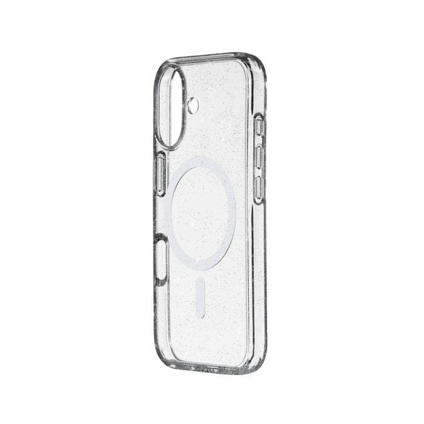 White Diamonds Back Cover Mag Glitter Transparent für iPhone 17