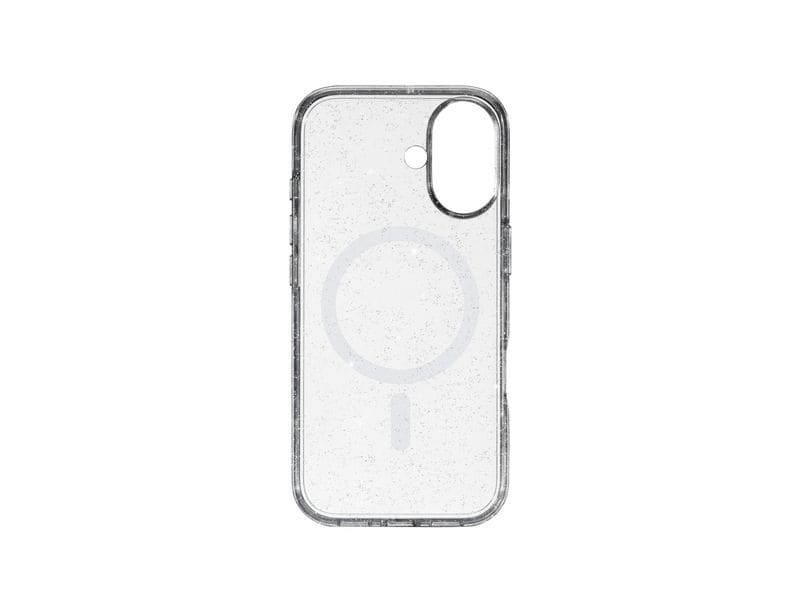 White Diamonds Back Cover Mag Glitter Transparent für iPhone 17