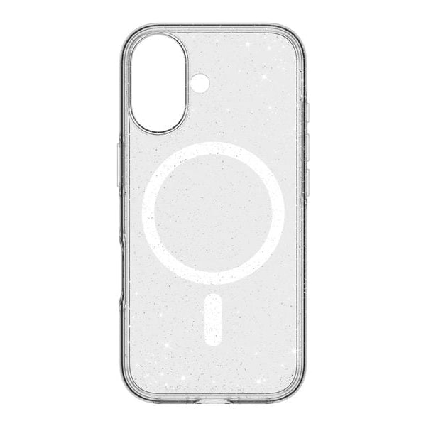 White Diamonds Back Cover Mag Glitter Transparent für iPhone 17