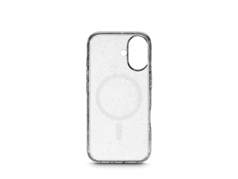 White Diamonds Back Cover Mag Glitter Transparent für iPhone 17