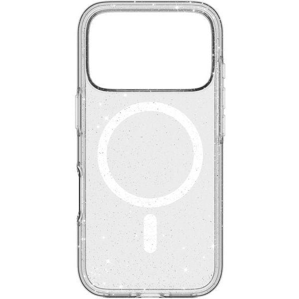 White Diamonds Back Cover Mag Glitter Transparent für iPhone 17 Pro