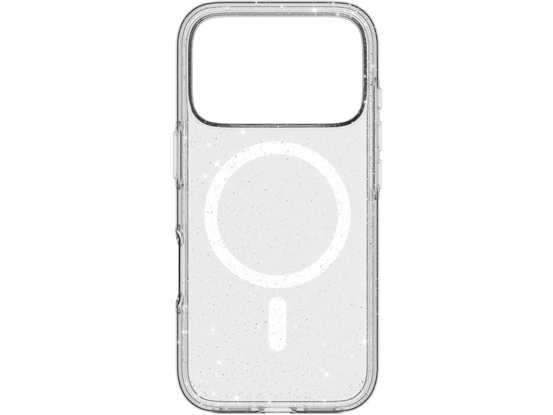 White Diamonds Back Cover Mag Glitter Transparent für iPhone 17 Pro