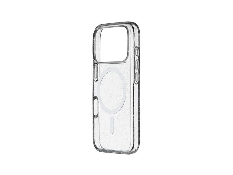 White Diamonds Back Cover Mag Glitter Transparent für iPhone 17 Pro