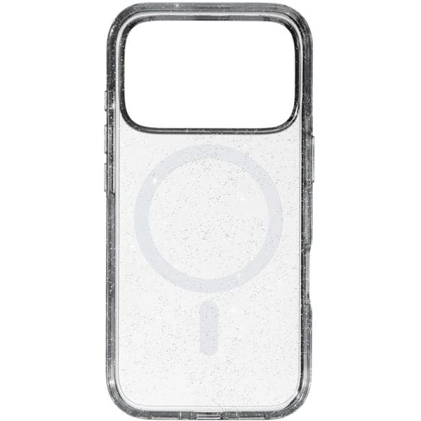White Diamonds Back Cover Mag Glitter Transparent für iPhone 17 Pro