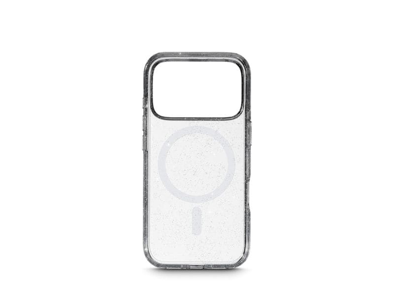 White Diamonds Back Cover Mag Glitter Transparent für iPhone 17 Pro