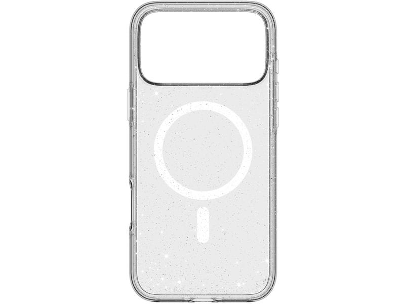 White Diamonds Back Cover Mag Glitter Transparent für iPhone 17 Pro Max