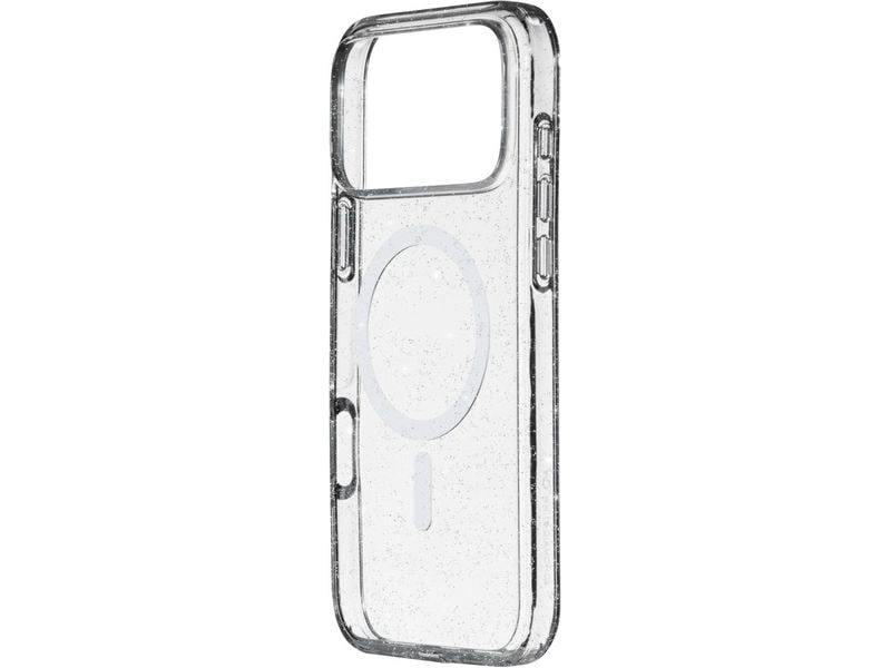 White Diamonds Back Cover Mag Glitter Transparent für iPhone 17 Pro Max