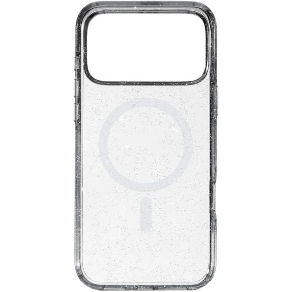 White Diamonds Back Cover Mag Glitter Transparent für iPhone 17 Pro Max