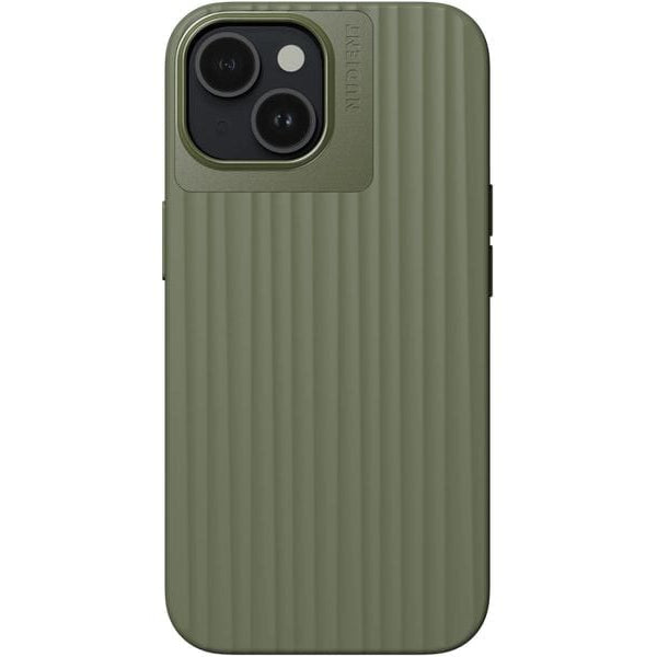 Nudient Back Cover Bold Case iPhone 15 Olive Green