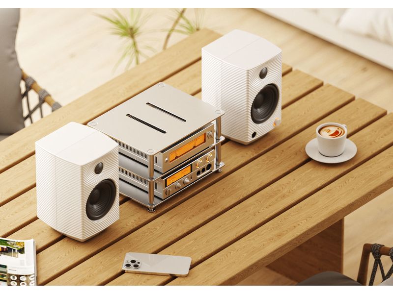 FiiO Regallautsprecher Paar SP5 Weiss