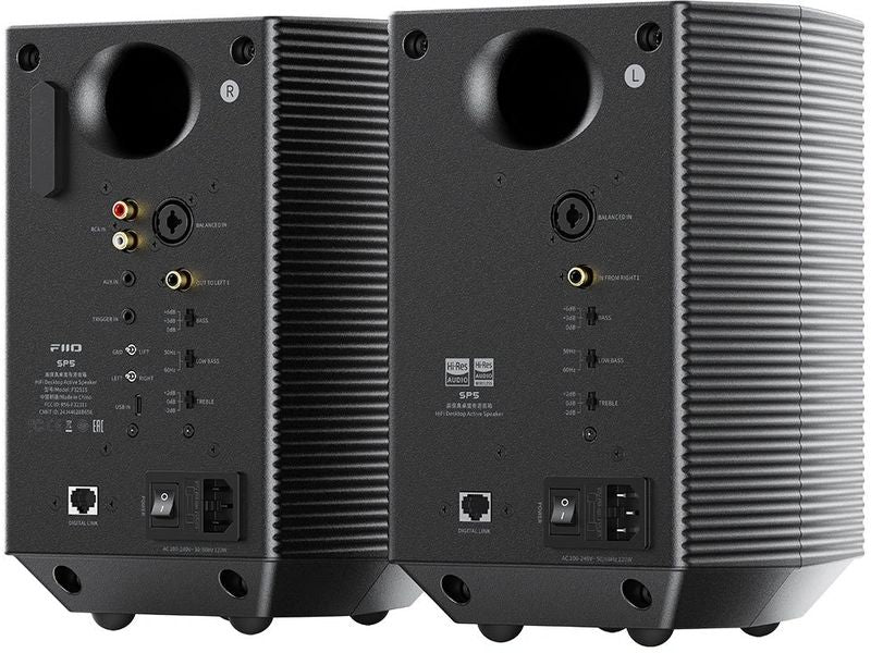 FiiO Regallautsprecher Paar SP5 Schwarz