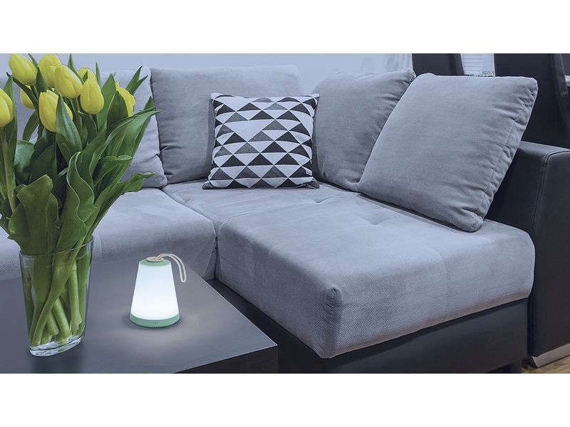 STEFFEN Tischleuchte LED 1W Mini Lantern 40 türkisblau