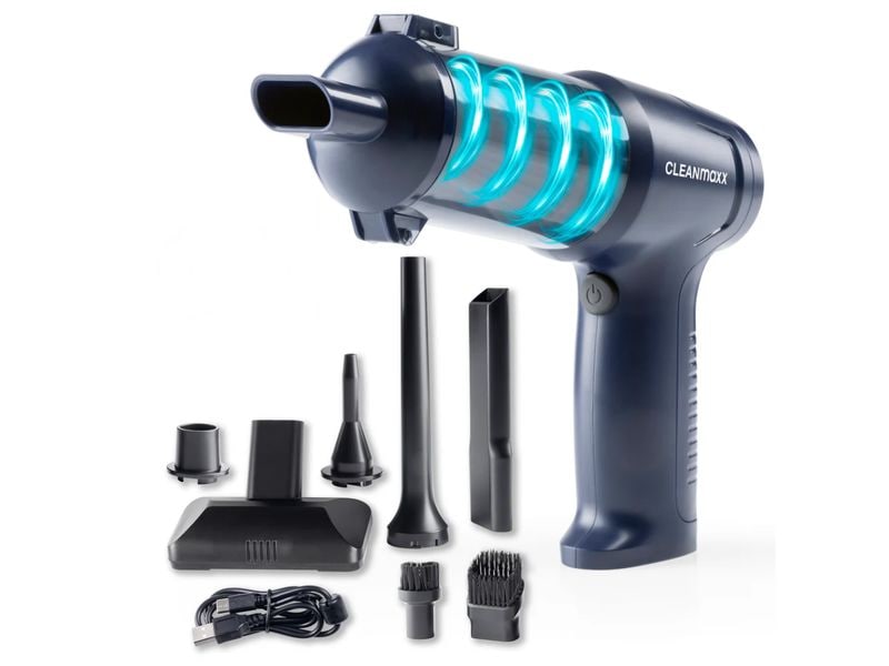 CLEANmaxx Akku-Handsauger 16535 Dunkelblau