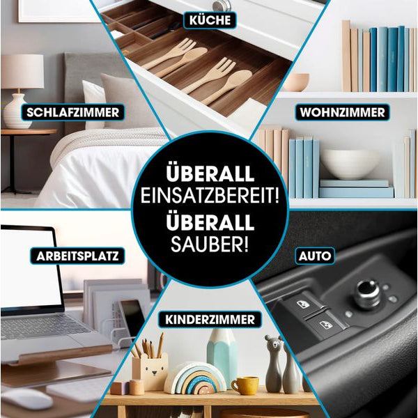 CLEANmaxx Akku-Handsauger 16535 Dunkelblau