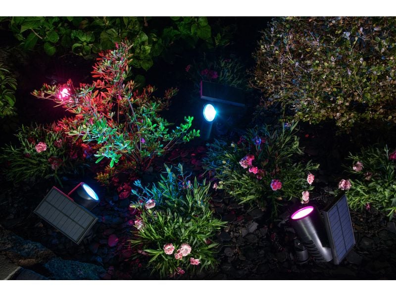 OSRAM Outdoor Gartenspot SMART+ Solar Spot Light RGB + W