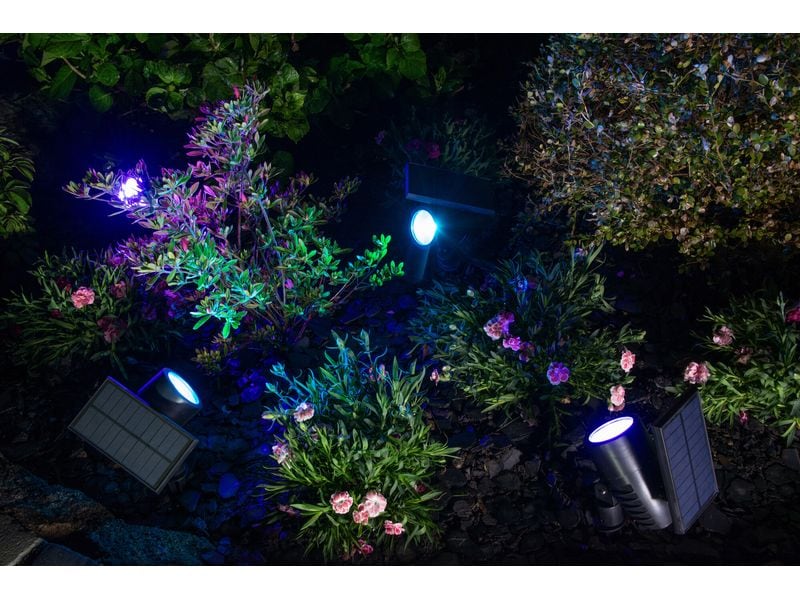 OSRAM Outdoor Gartenspot SMART+ Solar Spot Light RGB + W