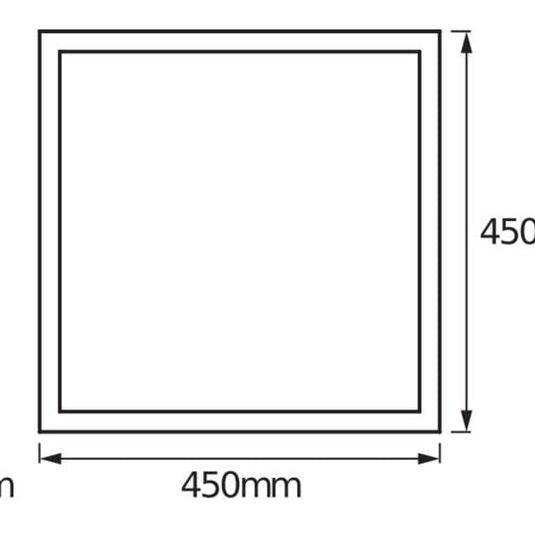 OSRAM LED-Panel SMART+ Matter Planon Plus 450 x 450 mm RGBW