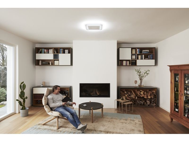 OSRAM Deckenleuchte SMART+ Wifi Orbis Saddie 500 x 500 mm, RGBW