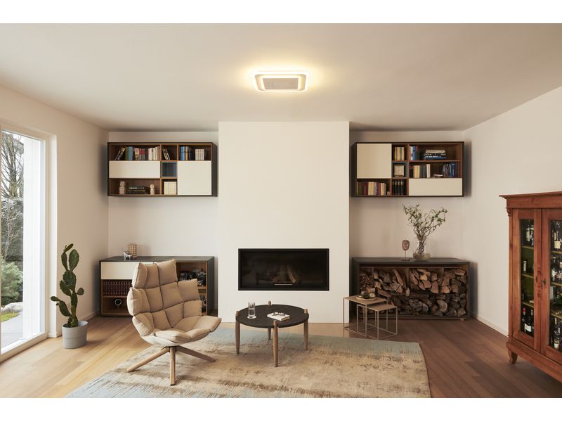 OSRAM Deckenleuchte SMART+ Wifi Orbis Saddie 500 x 500 mm, RGBW