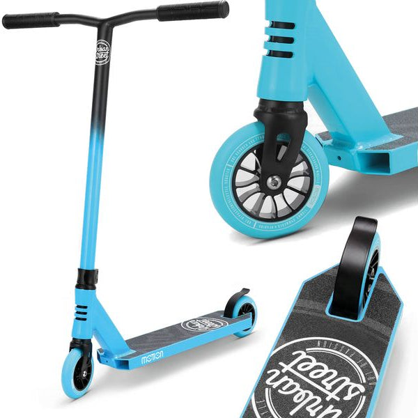 Motion Scooter Freestyle, Urban Pro, Schwarz / Blau