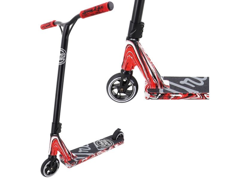 Motion Scooter Freestyle, Urban Fire, Schwarz / Rot