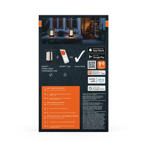 OSRAM Tischleuchte SMART+ Outdoor WIFI, RGBW