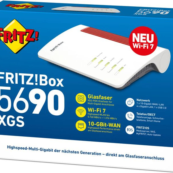 FRITZ! XGS-PON Fiber-Router FRITZ!Box 5690 XGS