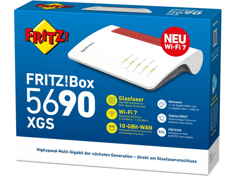 FRITZ! XGS-PON Fiber-Router FRITZ!Box 5690 XGS