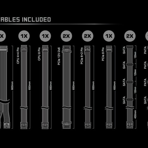 ASRock Netzteil Steel Legend SL-1200G 1200 W