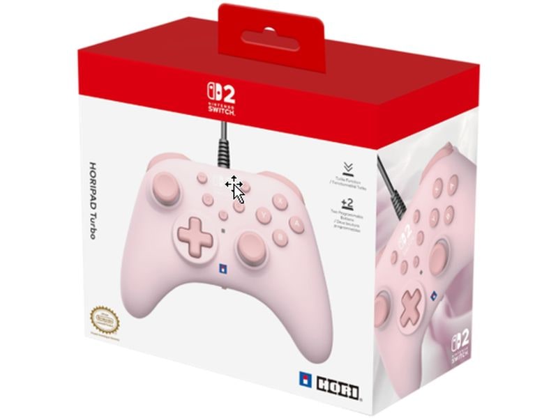 Hori Controller Switch 2 Cozy Pink