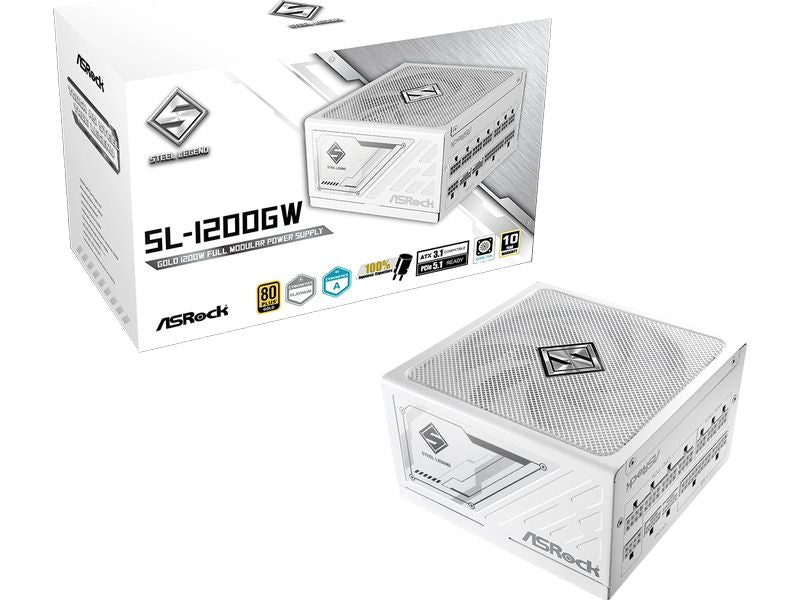 ASRock Netzteil Steel Legend SL-1200GW 1200 W White