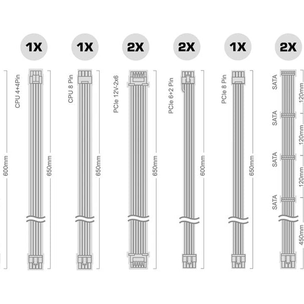 ASRock Netzteil Steel Legend SL-1200GW 1200 W White