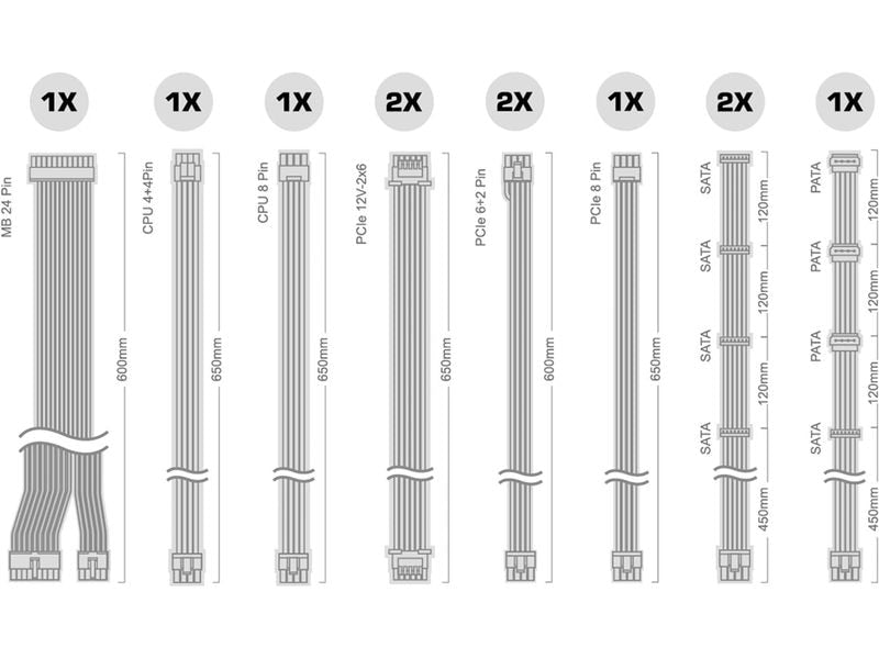 ASRock Netzteil Steel Legend SL-1200GW 1200 W White